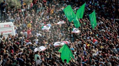 Thousands Mourn Palestinian Fire Victims in Gaza