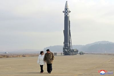 Kim oversees North Korean ICBM launch with daughter in tow