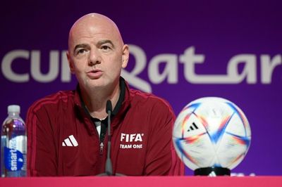 FIFA's Infantino accuses World Cup critics of 'hypocrisy'