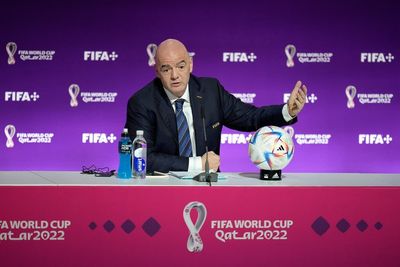 Infantino says double standard behind World Cup critics
