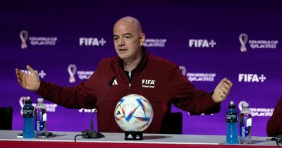 Gianni Infantino in bizarre World Cup speech as he compares his red hair to LGBTQ+ and migrant workers plight