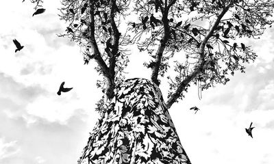 ‘Her headscarf seems to continue up into the tree’ : José Luis Barcia’s best phone picture