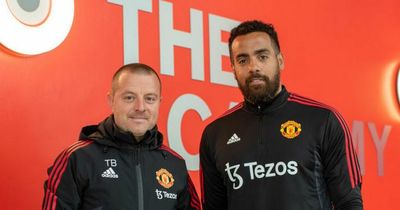 Manchester United academy staff undertake daily charity challenge