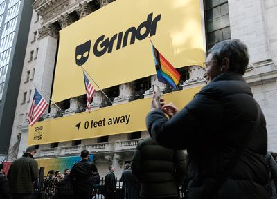 Gay dating app Grindr's stock soars after going public