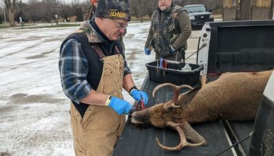 Opening day for Illinois’ firearm deer season as viewed from the Kendall County check station