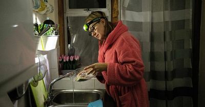 Struggling family forced to wear head torches at night and use heating once a week as bills double