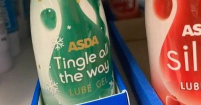 UK in hysterics at Asda festive lube range which 'helps Santa up the chimney'