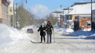 Historic storm blankets part of New York in over 75 inches of snow