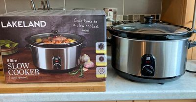 It cost me 59p to make a meal in Lakeland's slow cooker and it's half price for Black Friday