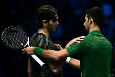 Djokovic downs Fritz in ATP Finals semi