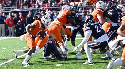 Virginia Tech Runs Out UVA Flag Ahead of Game