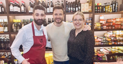 Westlife's Shane Filan delights fans with visit to popular Glasgow restaurant before Hydro show