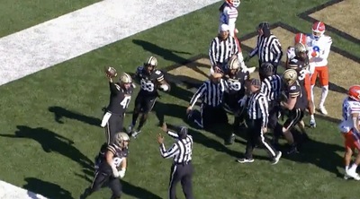 Vanderbilt’s long snapper scored a chaotic touchdown. Yes, you read that right.