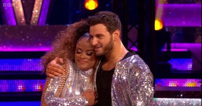 Strictly's Fleur East breaks down as she gets this series' first perfect score