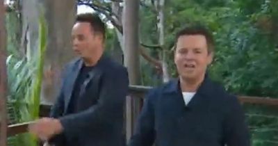 Ant McPartlin has I'm A Celebrity 'accident' close call seconds into live show