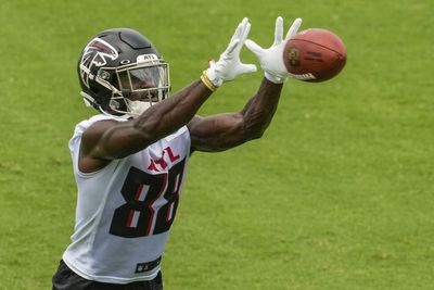 Falcons elevate WR Frank Darby, OL Ryan Neuzil from practice squad