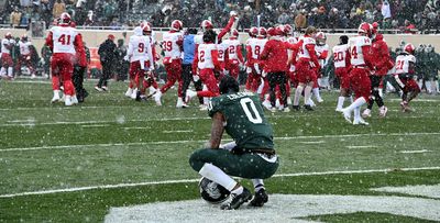 Photos from Michigan State football’s loss to Indiana