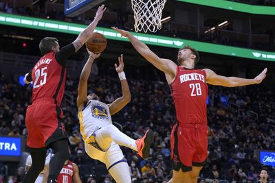 Warriors at Rockets: Sunday’s lineups, injury reports, broadcast and stream info