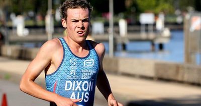 Young gun Liam Dixon sprints to victory, Regina Jensen claims another Sparke Helmore Triathlon title
