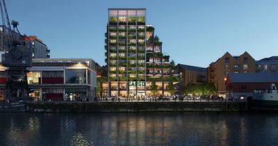 Listed status for Bristol harbour cranes 'should stop 12-storey Wapping Wharf development'