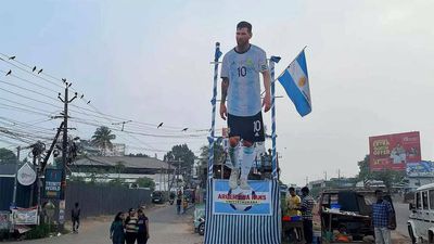 Houses in Argentine colors, huge cutouts of players on display as Kerala gears up for World Cup