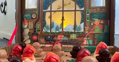 Shoppers 'obsessed' with M&S chocolate Santa's workshop set that lights up and plays sleigh bells