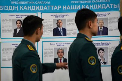 Incumbent expected to win Kazakh presidential election