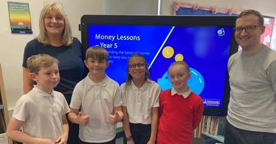 Lanarkshire schoolchildren get money wise with new sessions from Nationwide