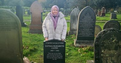 Headstone installed at grave of 'inspiring' woman left unmarked since Victorian era