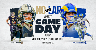 How to watch Rams at Saints: Time, TV and streaming info for Week 11