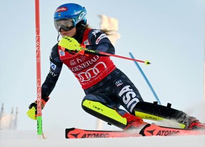 Shiffrin powers to second slalom win in Levi