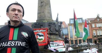 Crowds protest in Newcastle over deaths of children in Palestine conflict