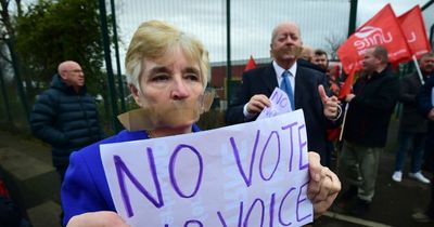 Candidates and supporters arrive for Liverpool West Derby Labour contest