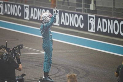 Vettel feeling "empty" after emotional F1 farewell in Abu Dhabi
