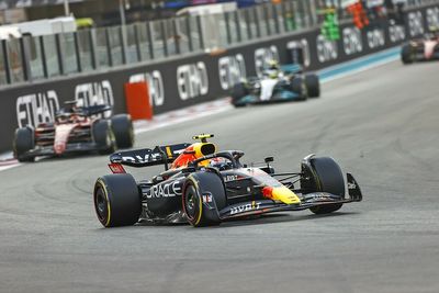 Perez vents frustration at Gasly blue flag F1 incident in Leclerc chase