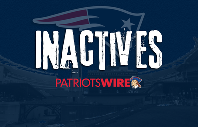 Key offensive stars return for Patriots in list of Week 11 inactives