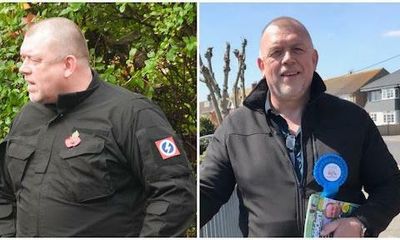 Kent Tory councillor pictured in blackshirt at far-right event