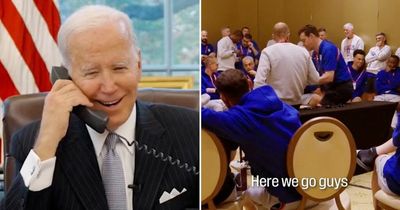 President Joe Biden cracks joke on call to USMNT ahead of World Cup opener