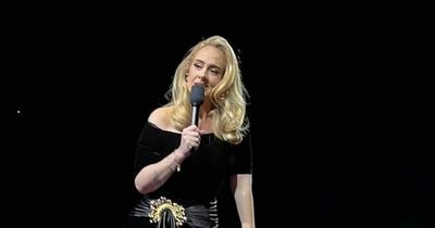 Adele ditches costume changes and wears 'posh socks' and no shoes for Las Vegas gigs