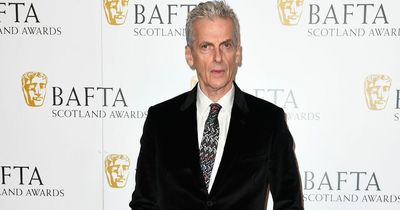 Peter Capaldi and other stars turn out on the red carpet for Scottish Baftas