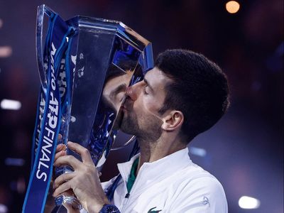 Novak Djokovic beats Casper Ruud to claim ATP Finals crown and tie Roger Federer’s record