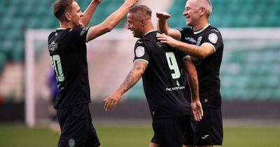 Leigh Griffiths seals dream Hibs return with stunning goal as free agent fires reminder to transfer suitors