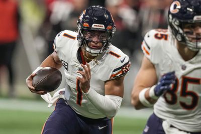 Bears QB Justin Fields makes history (again) vs. Falcons