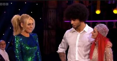 Strictly Come Dancing's Tess Daly steps in as she spots Tyler West's remark after exit