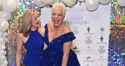 ITV Loose Women star Denise Welch a 'Disney Princess' as she welcomes Corrie and Married At First Sight stars to her glitzy ball
