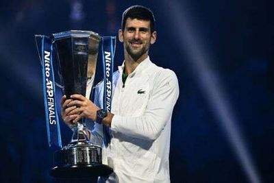 Novak Djokovic equals Roger Federer record with ATP Finals victory over Casper Ruud
