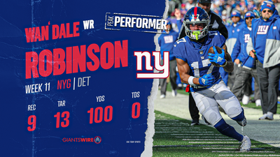 Giants vs. Lions Player of the Game: Wan’Dale Robinson