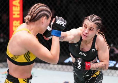 Jennifer Maia relieved to snap losing streak at UFC Fight Night 215: ‘I feel like a cleansed soul’