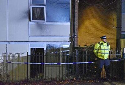 Man arrested on suspicion of murder following the deaths of two young children in a fire in Nottingham