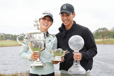 Lydia Ko wins 2022 CME Group Tour Championship, Vare Trophy and Player of the Year to complete comeback season with fiancé by her side